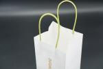 OEM Takeout Kraft Paper Bags With Twisted Handles Single Cup Paper Bag