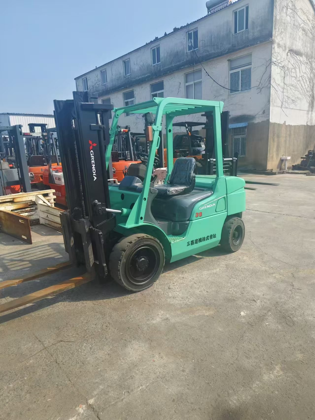 3 Ton 5 tons Diesel Multi-brand Forklift With Isuzu Engine Or Mitsubishi Engine