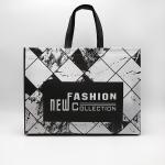 100% recycling custom LOGO printed non woven fabric laminated bag