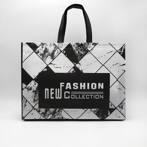 Quality 100% recycling custom LOGO printed non woven fabric laminated bag wholesale