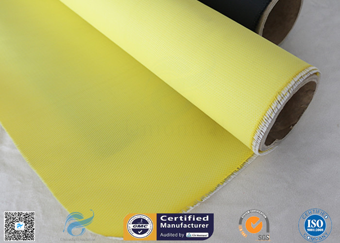 C-glass 590g Satin Weave Silicone Coated Fiberglass Fabric Welding Curtain 0.45mm