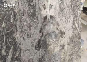 Quality Wave Pattern Fantasy Granite Stone Tiles , Polished Granite Floor Tiles wholesale