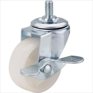 Quality white PP furniture casters wholesale