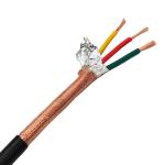 4Core 0.5mm2 Flexible Shielded Signal Communication Cable for PVC Jacket