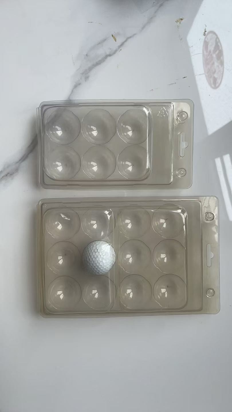 12 Golf Balls Transparent Packaging Plastic Box Packaging Golf Ball Packing