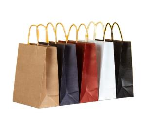 Quality Recyclable 140gsm CMYK Color Cartoon Paper Bag wholesale