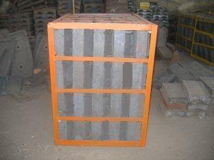 Cr-Mo Alloy Steel Mill Liners Castings For Mine Mill With Hardness HRC33-42