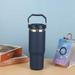 30oz Stainless Steel Tumbler Vacuum Insulated Water Bottle For Home Office Or