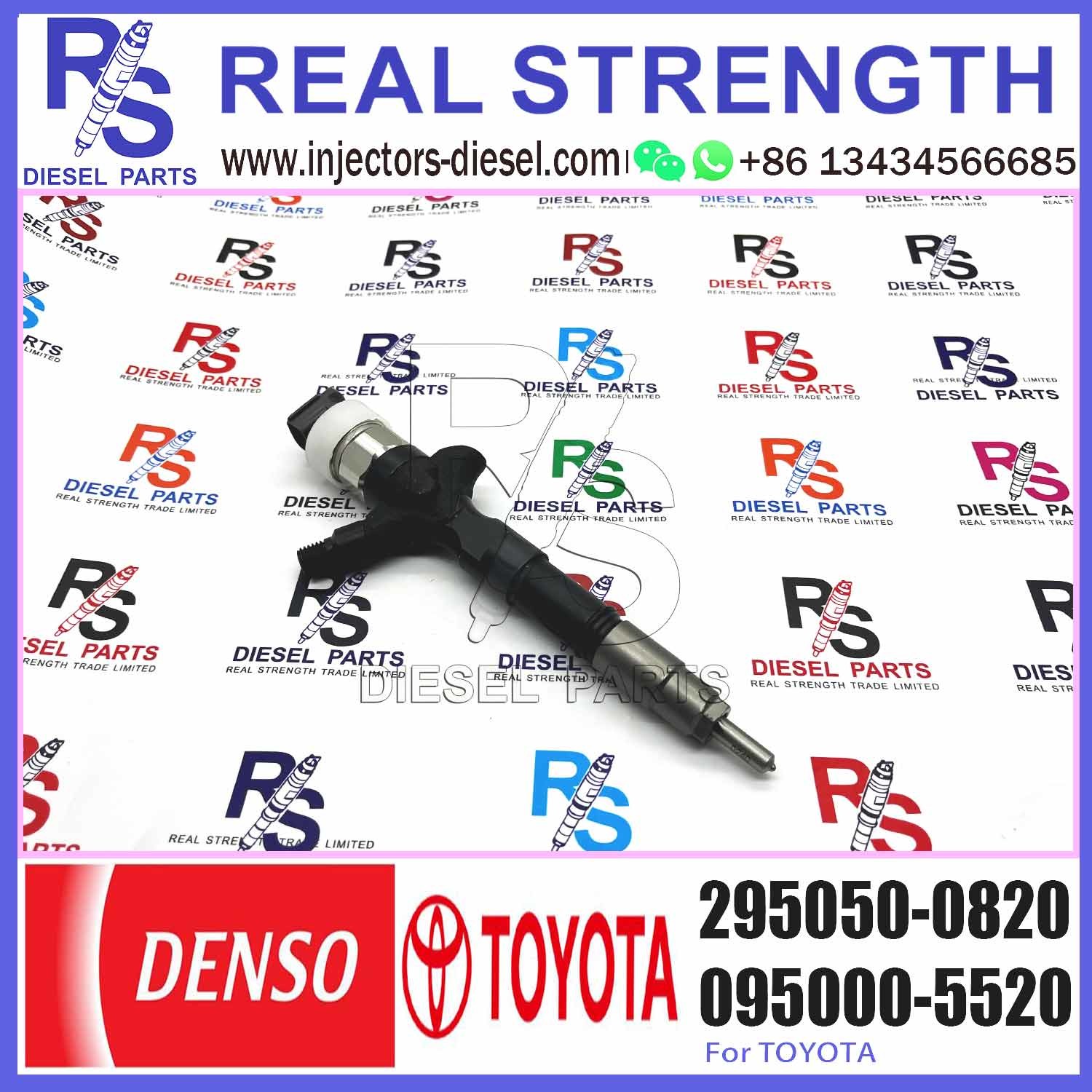 Common Rail Injector 23670-30380 295050-0820 for diesel injector 9709500-082