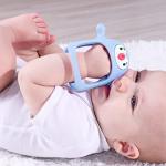 MHC Customised Silicone Remote Control Teether Food Grade For Baby
