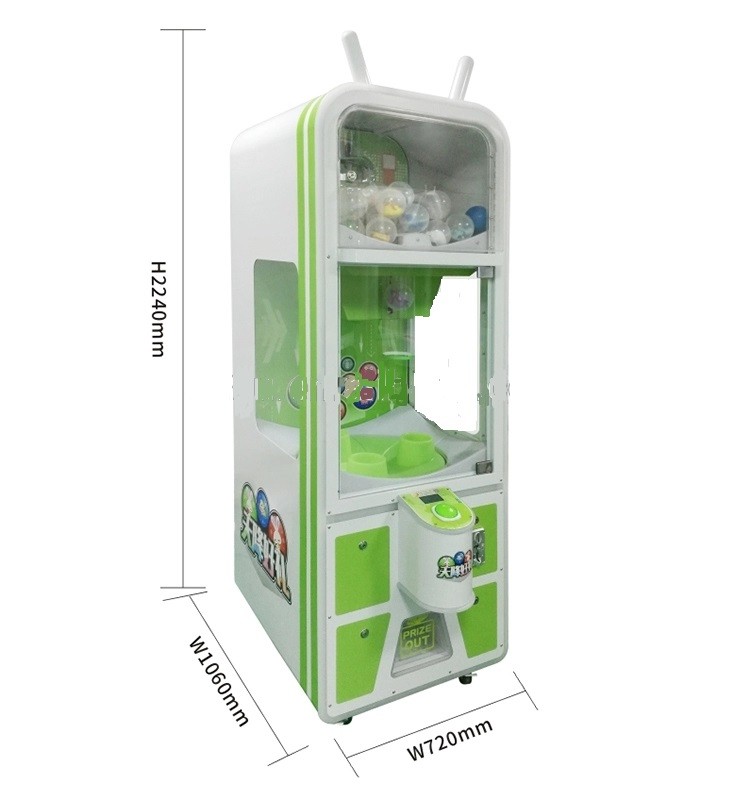 1 Player Gift Vending Machine / Capsule Toy Machine Coin Operated Games
