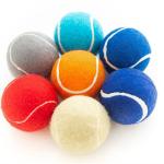 6pcs colored tenns balls