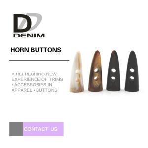 Quality Fashion Horn Plastic Buttons for Sweater &amp; Coat wholesale
