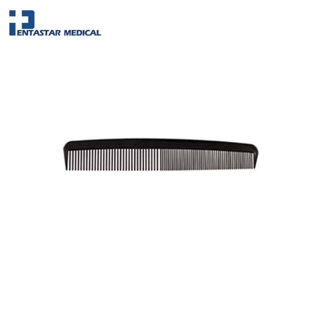 Comb 7 Inch Black Plastic