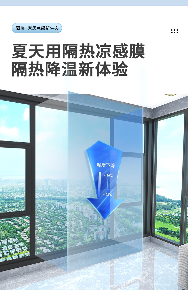 Customized Length Self-Adhesive PET Tint Film for Car Window Privacy Protection and Anti-UV