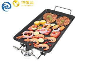 Quality Square 1400 Watt Smoke Free Electric Grill 50-240 Degree wholesale