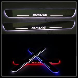 Quality For TOYOTA LED moving door scuff light led door sills plate light for TOYOTA RAV4 wholesale