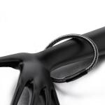 Wholesale custom body jewelry stainless steel mens leather bracelet