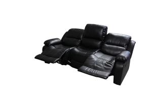 Quality Electric Theater Room Sofa , Leather Theatre Lounge Cushion Extendable wholesale