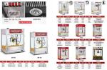 Stainless Steel Electrical Commercial Popcorn Maker Machine Twin Pot Table Top