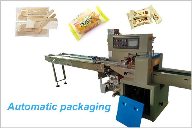 Hot Sale Multi-Functional Pillow Bag Frozen Vegetable Food Pasta Dumpling Four Side Sealing Packing Machine