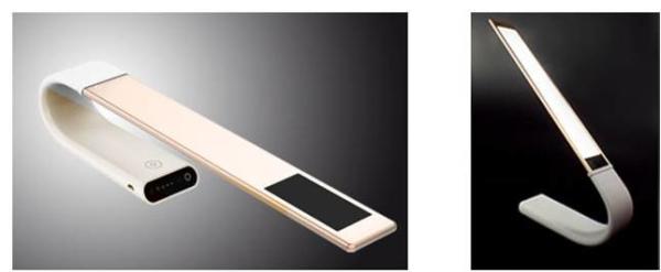 fashion flexible super bright aluminum touch sensor wireless led desk lamps usb