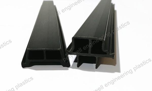 6m Black Nylon 66 GF25 Thermal Break Strip Aluminum Profile Insulated for Heat