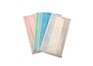 Quality Anti - Virus 3 Ply Non Woven Face Mask Low Respiratory Resistance wholesale