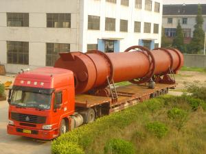 Quality Industrial Sewage Sludge Dryer Rotary Kiln Dryer For Metallurgy / Building Materials wholesale