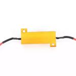 Factory Wholesale RX24 50w 6rj 8rj Golden Aluminium Case Resistor Wire Wound