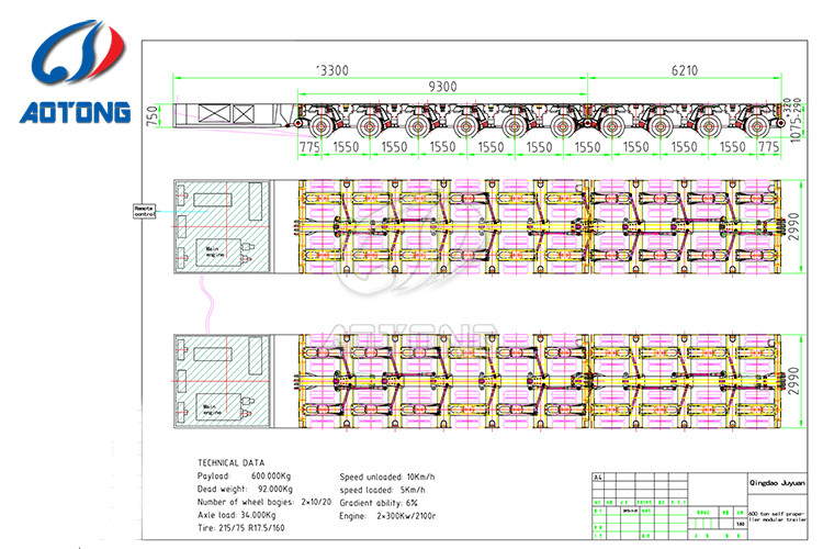 Multi-Directional Steering Self-Propelled Trailer for Customised Cargo Transportation