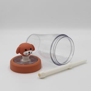 Quality Plastic Shaker Childrens Straw Water Bottle Customized Logo Acceptable wholesale