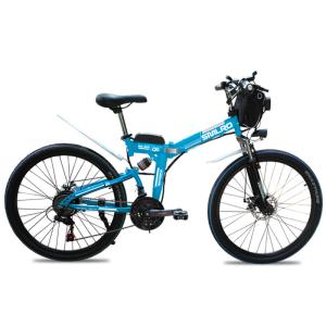 Quality SMLRO MX300 24 Inch Folding Electric Bike 25MPH 6061Alu Frame wholesale