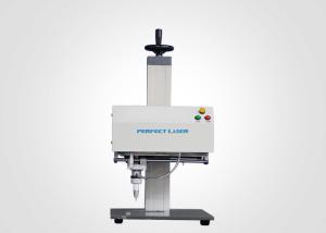 Quality Desktop Dot Peen Nameplate Flat Marking Machine For Metal Aluminum Alloys wholesale