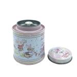 Hot Sale Factory Price High Quality Round Shape Tea Tin Can Metal Gift Box Tea