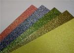 Heat - Resistant Sticky Back Glitter Paper , Handmade Adhesive Glitter Paper
