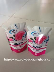 Quality Fruit Juice Stand Up Plastic Bags With Spout / Suction Nozzle wholesale