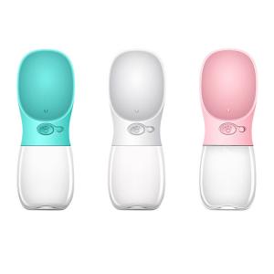 Quality Outdoor Walking Dog Cat Cup 350ml 550ml Portable Pet Water Bottle wholesale