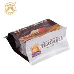 20 Microns PA PE Square Bottom Plastic Bags Zip Lock Aluminum Foil Bag Snack