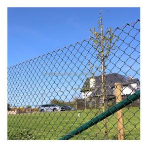 Quality Galvanized Wire Crowd Control Barrier and Chain Link Fence for Outdoor Temporary Safety wholesale