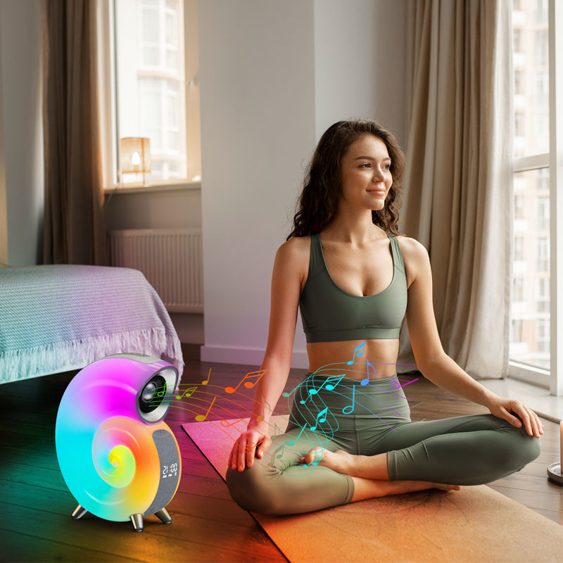 G Lamp Conch Music Lamp Light and Bluetooth G Speaker Lamp with Adjustable Sound Volume