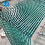Crystal Tempered Glass Railing 8mm 10mm 12mm Safety Toughened Glass