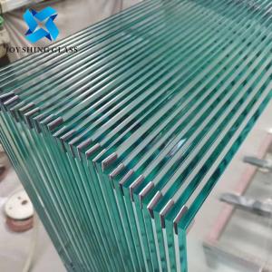 Quality Bathroom Glass Partition 12mm Crystal Toughened Glass 1/2 Inch wholesale