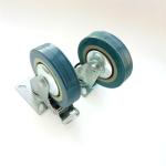 4Inch 500KG Swivel Light Duty Caster Wheels Rigid Stem
