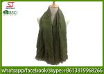 China factory direct supply purple wrinkle spring summer thin scarf 100*180cm