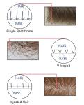 100% Indian real human hair toupees black hair thin skin base