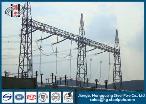 China 10KV - 750KV Steel Substation Steel Structures for Power Transformer  Substation on sale