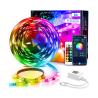 Buy cheap 6 To 36V 15M 5050 RGB Smart LED Music Light Lights Music Sync Color Changing from wholesalers