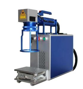 Quality Small Handheld Fiber Laser Marking Machine 20W Compact Laser Engraver For Metal wholesale