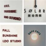 Alphabet Acrylic 3D Letter White Non Illuminated Outdoor For Advertising